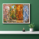 Four Season Fairies Jigsaw Puzzle 1000 Pieces