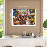 British Market Day Jigsaw Puzzle 1000 Pieces