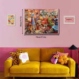 Vintage Salon Days Jigsaw Puzzle 1000 Pieces