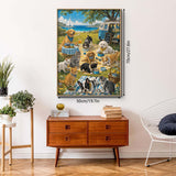 Seaside Paws Picnic Jigsaw Puzzle 1000 Pieces