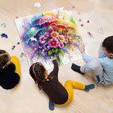 Umbrella Blooms Jigsaw Puzzle 1000 Pieces