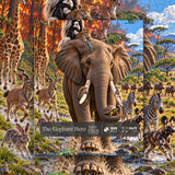 The Elephant Hero Jigsaw Puzzle 1000 Pieces