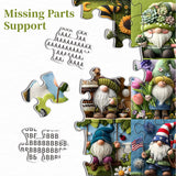 Joyful Gnome Jigsaw Puzzle 1000 Pieces