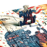 Patriotic Eagle Jigsaw Puzzle 1000 Pieces