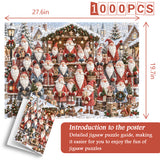 Winter Santa Claus Town Jigsaw Puzzle 1000 Pieces