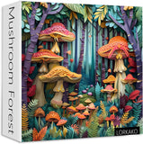 Mushroom Forest Jigsaw Puzzle 1000 Pieces