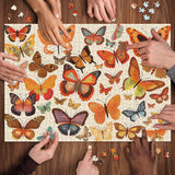 Bboldin® Vintage Colorful Butterfly Jigsaw Puzzle 1000 Pieces