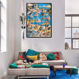 Jolly Splashing Paws Jigsaw Puzzle 1000 Pieces