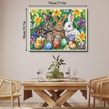 Rabbit Paradise Jigsaw Puzzle 1000 Pieces