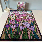 Stained Glass Iris Jigsaw Puzzle 1000 Pieces