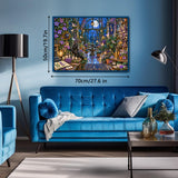 Moonlight Greenhouse Jigsaw Puzzle 1000 Pieces
