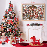 Winter Santa Claus Town Jigsaw Puzzle 1000 Pieces