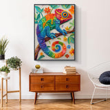 Rainbow Chameleon Jigsaw Puzzle 1000 Pieces