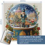 Christmas Nutcracker Globe Jigsaw Puzzle 1000 Pieces