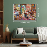 Country Quilt Cottage Jigsaw Puzzle 1000 Pieces