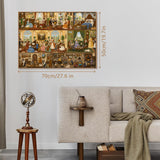 Life at the Manor Jigsaw Puzzle 1000 Pieces