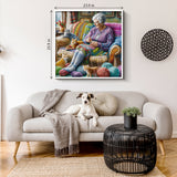 Grandma's Knitting Time Jigsaw Puzzle 1000 Pieces