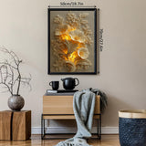 Golden Flower Relief Jigsaw Puzzle 1000 Pieces
