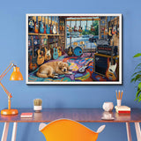 Chill Music Room Jigsaw Puzzle 1000 Pieces