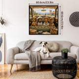 Road Trip Pups Jigsaw Puzzle 1000 Pieces