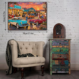 Route 66 Golden Hour Jigsaw Puzzle 1000 Pieces
