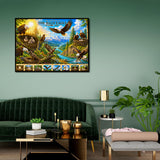 Eagle Life Cycle Jigsaw Puzzle 1000 Pieces