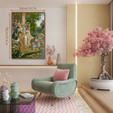 Noble Lakeside Gathering Jigsaw Puzzle 1000 Pieces