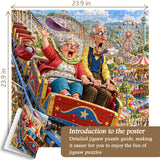 Rollercoaster Elders Jigsaw Puzzle 1000 Pieces