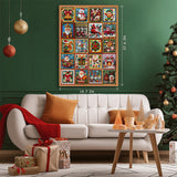 Christmas Fabric Collection Jigsaw Puzzle 1000 Pieces