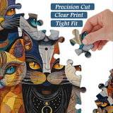 Abstract Cat Jigsaw Puzzle 1000 Pieces