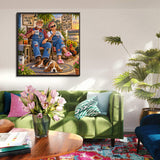 Sunset Porch Jigsaw Puzzle 1000 Pieces
