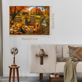 Pumpkin Patch Jigsaw Puzzle 1000 Pieces