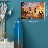 Fiery Beach Match Jigsaw Puzzle 1000 Pieces