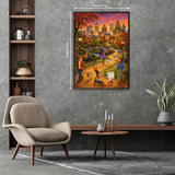 Paws in the Golden City Jigsaw Puzzle 1000 Pieces
