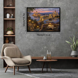 City at Dusk  Jigsaw Puzzle 1000 Pieces
