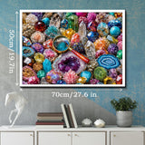 Gemstone Kaleidoscope Jigsaw Puzzle 1000 Pieces
