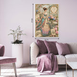 Spring Garden Lady Jigsaw Puzzle 1000 Pieces