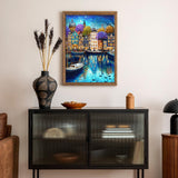 Canal Starry Night Jigsaw Puzzle 1000 Pieces