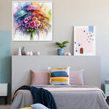Umbrella Blooms Jigsaw Puzzle 1000 Pieces