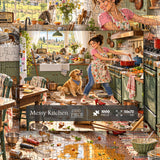 Messy Kitchen Jigsaw Puzzle 1000 Pieces
