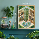 Greenhouse Haven Jigsaw Puzzle 1000 Pieces
