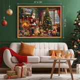 Christmas House Advent Calendar Jigsaw Puzzle  1000 Pieces