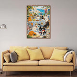 Cats' Coastal Holiday Jigsaw Puzzle 1000 Pieces