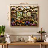 Floral Art Cottage Jigsaw Puzzle 1000 Pieces