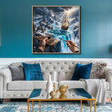 Frozen Canvas Jigsaw Puzzle 1000 Pieces