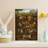 The Bunny Family Jigsaw Puzzle 1000 Pieces