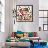Patchwork Cow Jigsaw Puzzle 1000 Pieces