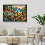 Tropical Retreat Jigsaw Puzzle 1000 Pieces