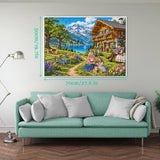 Summer at the Chalet Jigsaw Puzzle 1000 Pieces