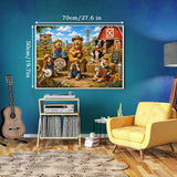 Country Paws Concert Jigsaw Puzzle 1000 Pieces